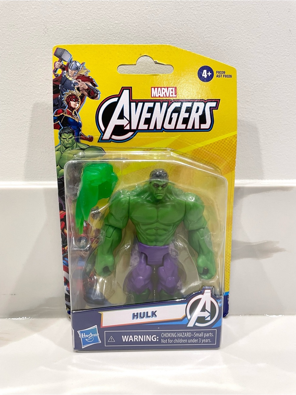 🔵3/$25 NEW Marvel Avengers Epic Hero Series Hulk 4” Action Figure